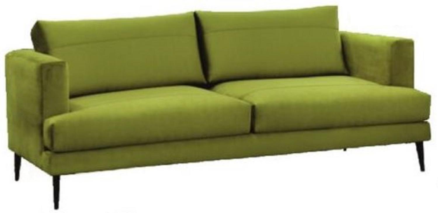 Casa Padrino Luxus Samt Sofa 184 x 90 x H. 76 cm - Verschiedene Farben - Modernes Wohnzimmer Sofa - Moderne Wohnzimmer Möbel Bild 1