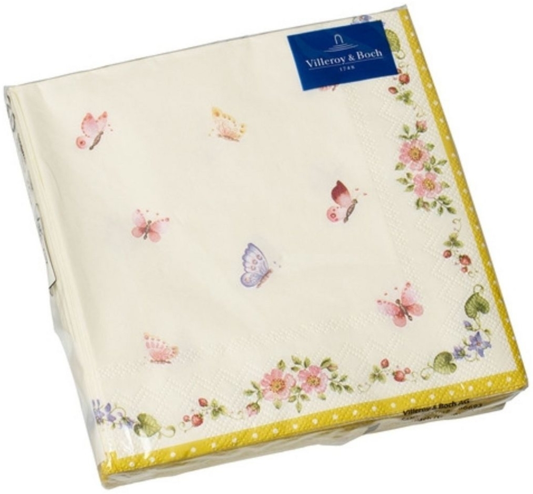 Villeroy & Boch Stoffserviette Lunch Serviette Schmetterling 33 x 33 cm Bild 1