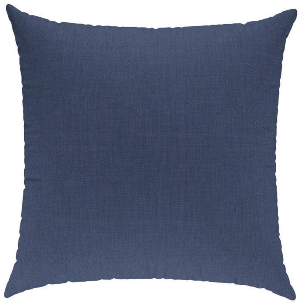 sunnypillow Palettenkissen mit abnehmbarem Bezug Kaltschaum Palettenauflage Palettenpolster Palettensofa Sitzkissen Rückenlehne Indoor Outdoor Kissen 40x40 cm Blau Bild 1
