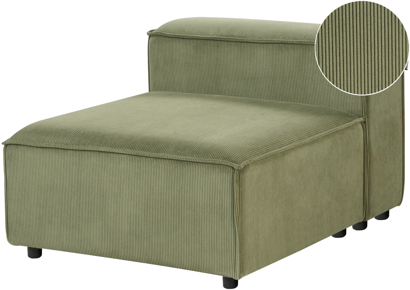 Sesselmodul ARDAL Cord Grün Bild 1