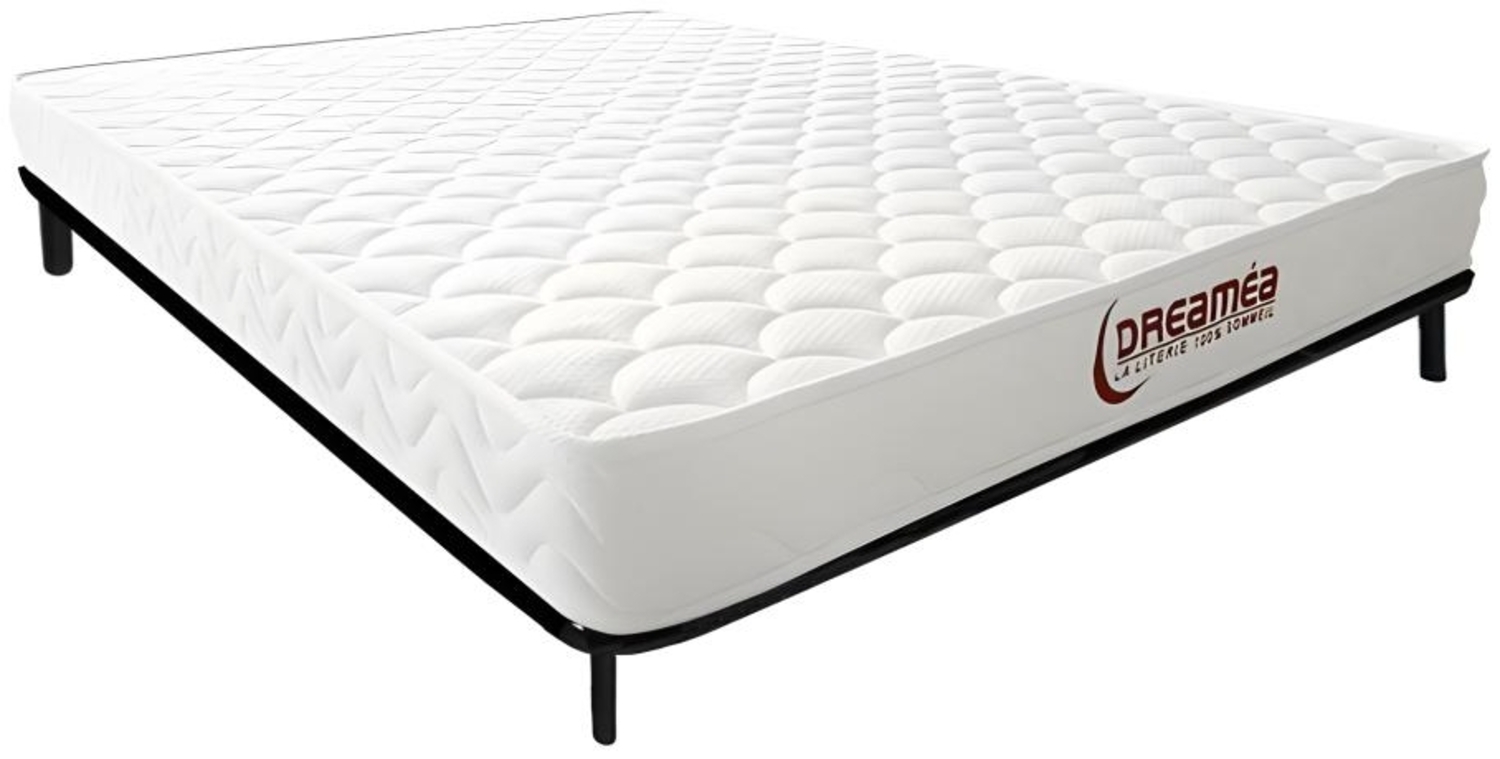 Vente-unique - Set aus Lattenrost + Matratze - 180 x 200 cm - Memory Schaum - Stärke 15 cm - PELOPS von YSMÉE Bild 1