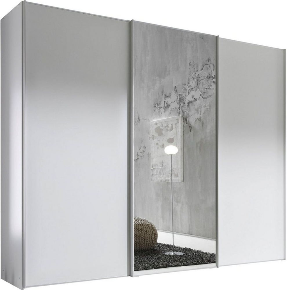 Staud Schwebetürenschrank, Spanplatte, Weiß, H222 x B298 Bild 1