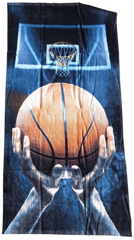 Basketball Duschtuch Badetuch Strandtuch Handtuch 70 x 140cm Bild 1