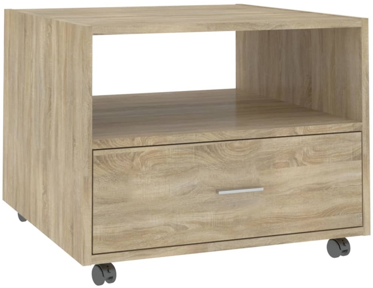 vidaXL Couchtisch Sonoma-Eiche 55x55x40 cm Holzwerkstoff 810929 Bild 1