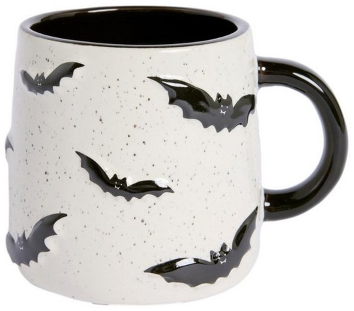 Next Becher Halloween-Tasse mit Fledermaus, Steingut Bild 1