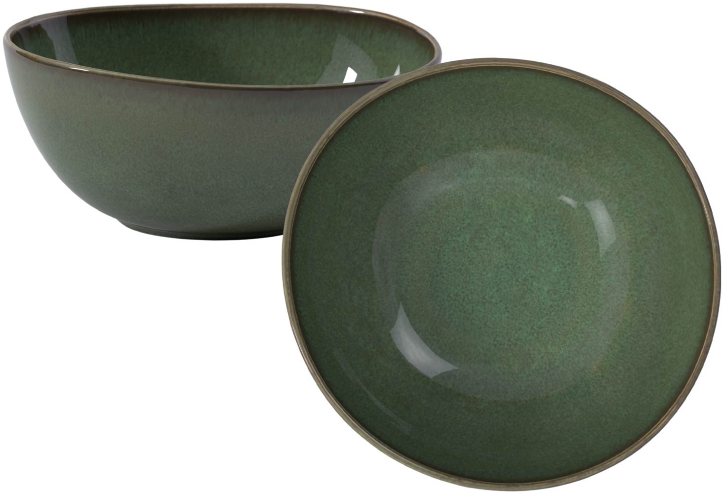 like. by Villeroy & Boch Lave vert Servierschüssel 2,2 l 2er Set - DS Bild 1
