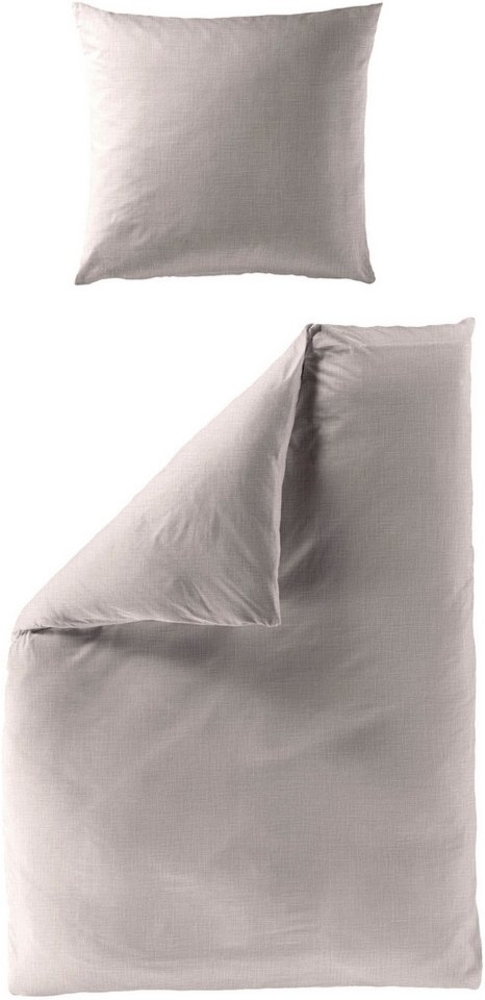 BIERBAUM Bettwäsche 4129, Musselin, 2 teilig, Musselin, 100 % Baumwolle, pflegeleicht, bügelfrei Bild 1
