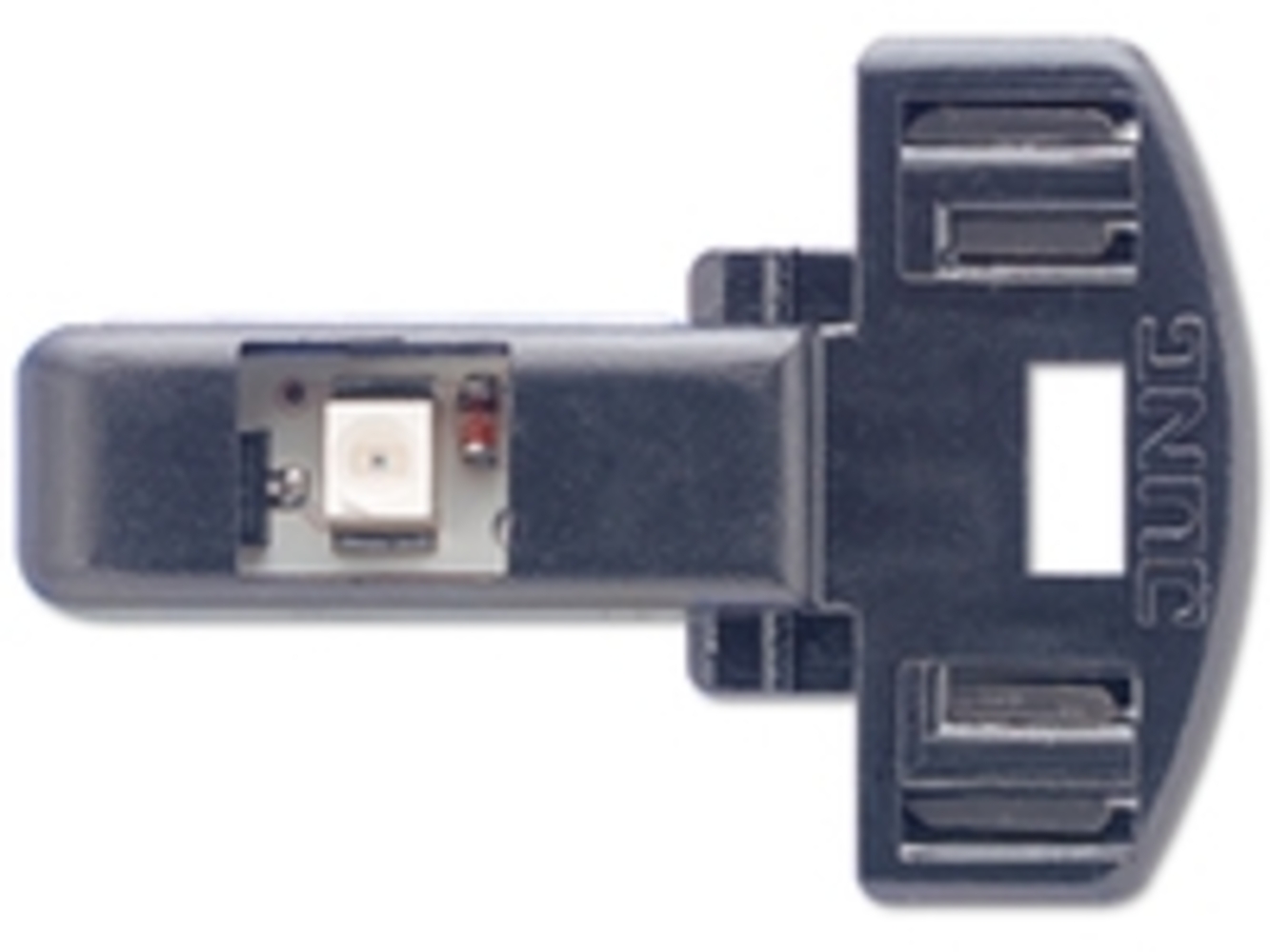 JUNG LED-Leuchte 90-LEDW | LED-Steckeinsatz 230V AC/DC | 1,1mA | polungsunabhängig | für Schalter & Taster | weiß Bild 1