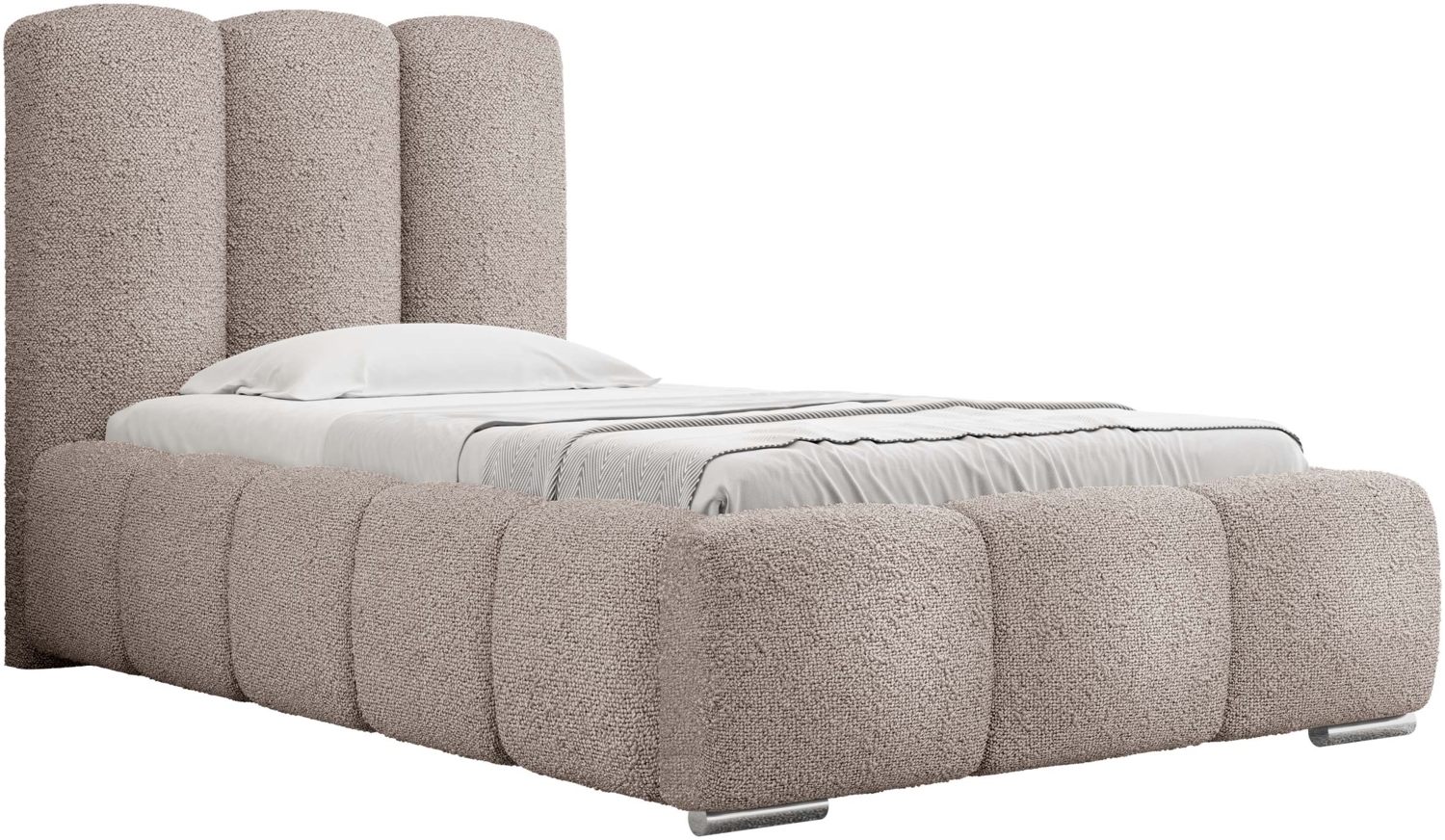 Polsterbett Widoni Boucle 90 (Farbe: Abriamo 11, Größe: 90x200) Bild 1