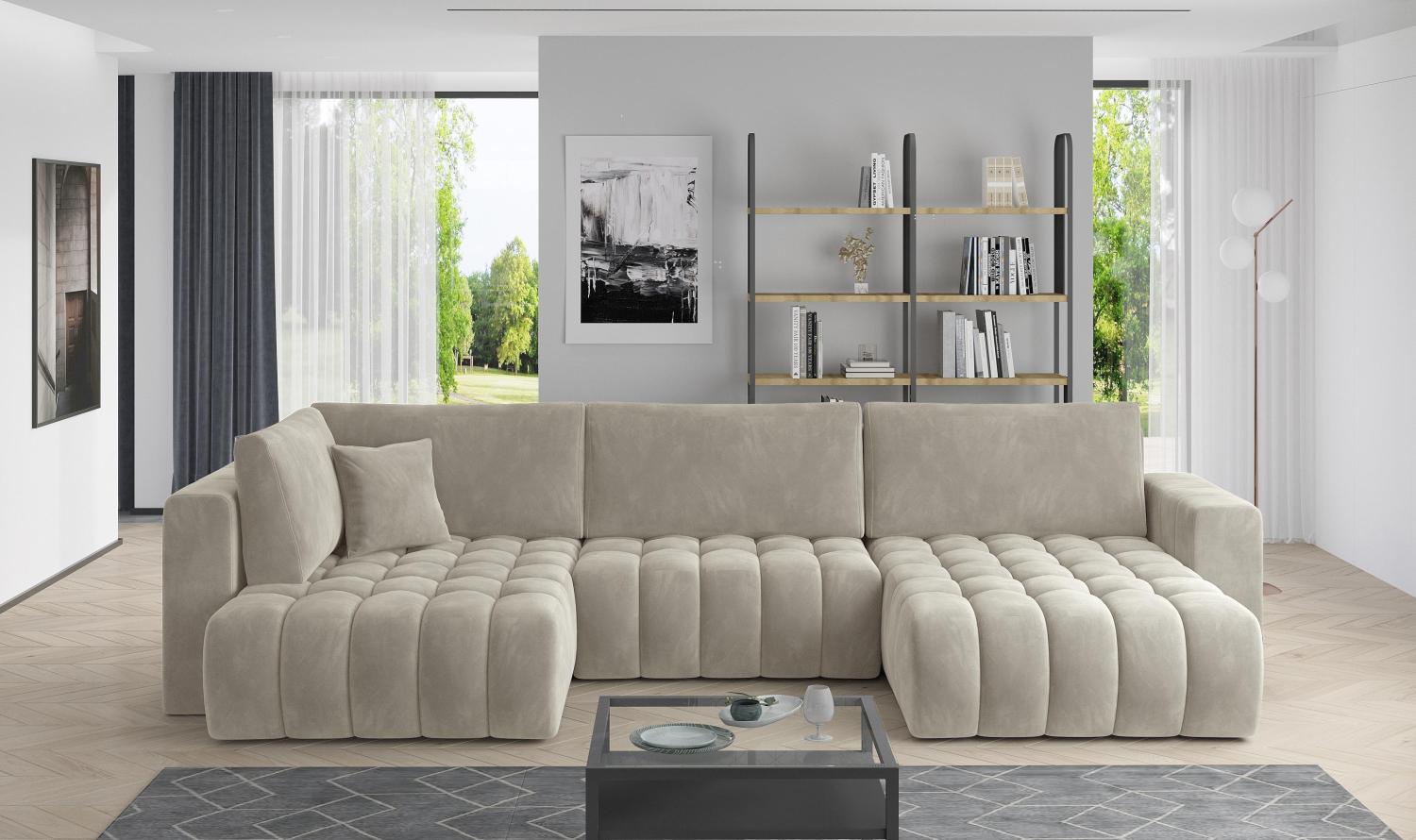 Wohnideebilder Bonito Beige Ecksofas & Eckcouches CO-BON-RT-18SO Bild 1