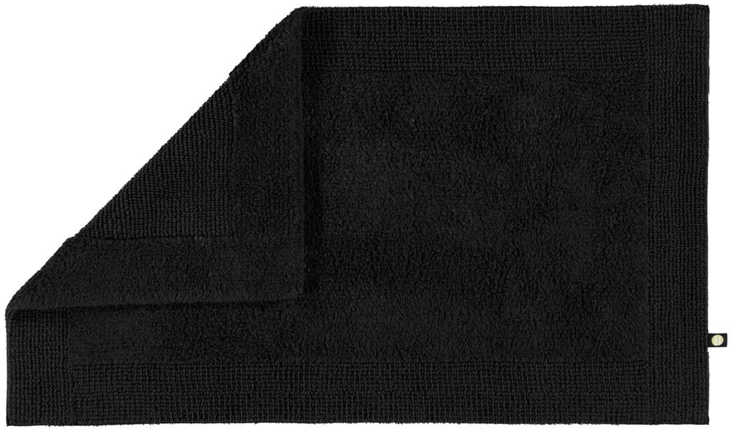 Rhomtuft Badematte Prestige|70x130 cm| schwarz Bild 1