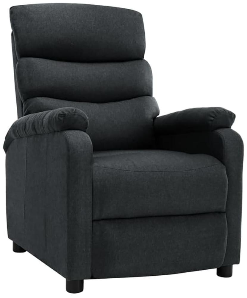 vidaXL Elektrischer Relaxsessel Dunkelgrau Stoff [3073685] Bild 1