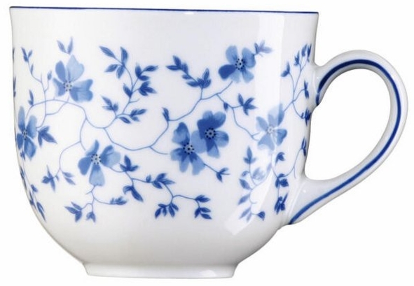Kaffee-Obertasse Form 1382 Blaublüten Arzberg Kaffeetasse - Mikrowelle geeignet, Spülmaschinenfest Bild 1