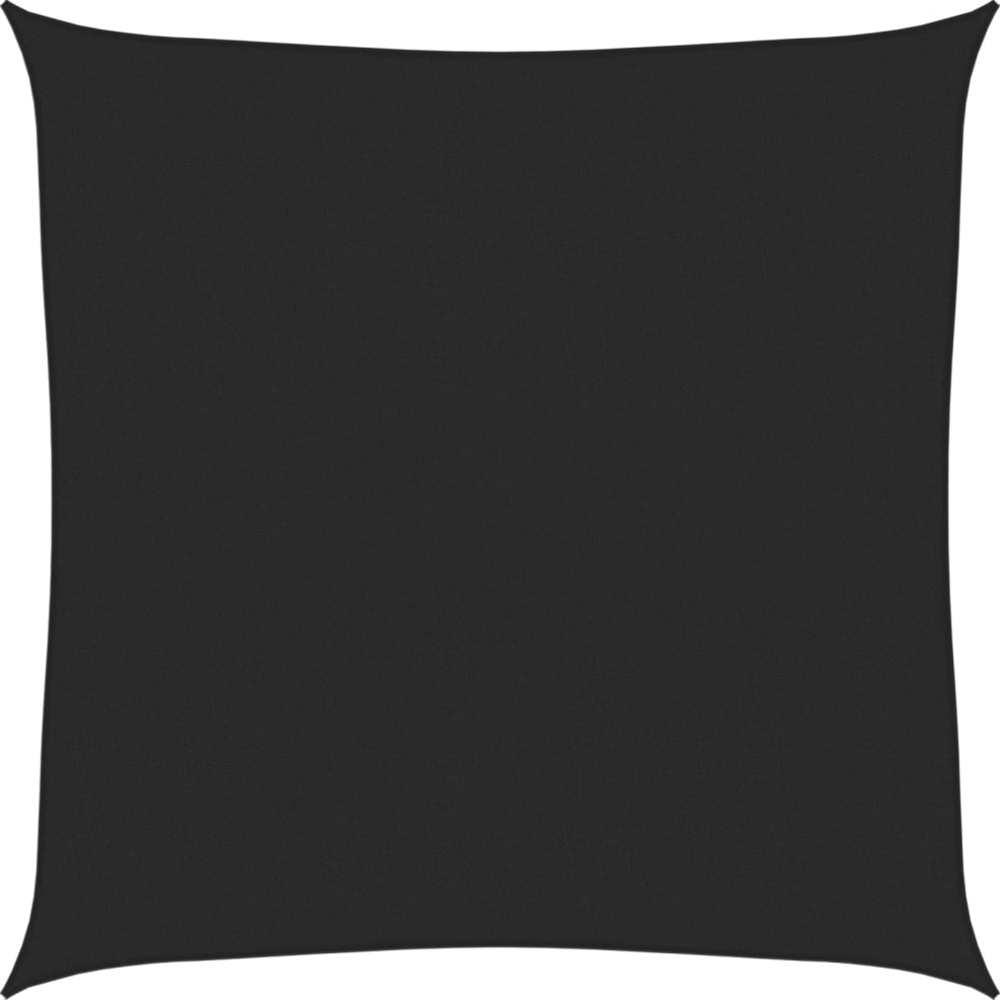 vidaXL Sonnensegel 160 g/m² Schwarz 6x6 m HDPE 311719 Bild 1