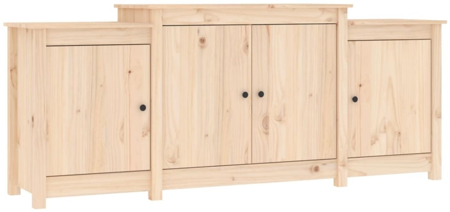 vidaXL Sideboard 164x37x68 cm Massivholz Kiefer 821492 Bild 1