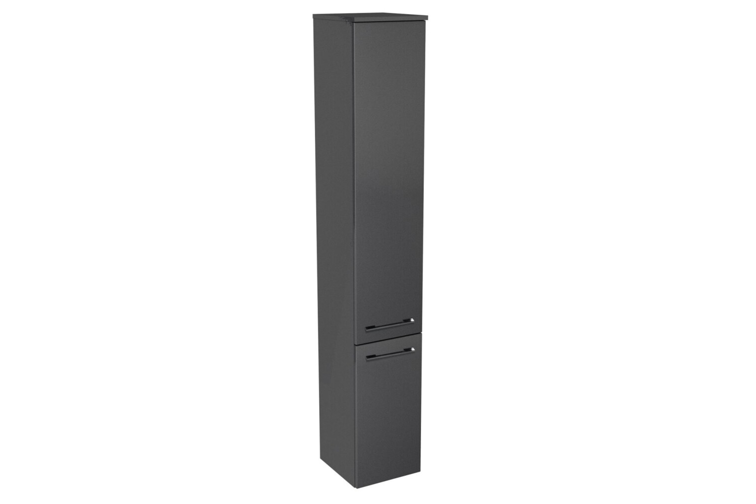 Lanzet Hochschrank 30 cm, rechts, Anthrazit Bild 1
