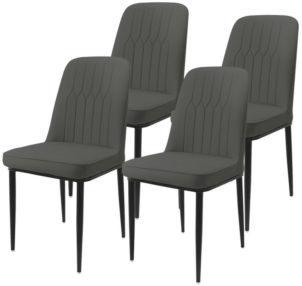 Durrafy Esszimmerstuhl Küchenstuhl Esszimmerstuhl,Polsterstuhl,Wohnzimmerstuhl (4 St), Erhältlich in 2st 4st 6st in zwei Farben. Bild 1