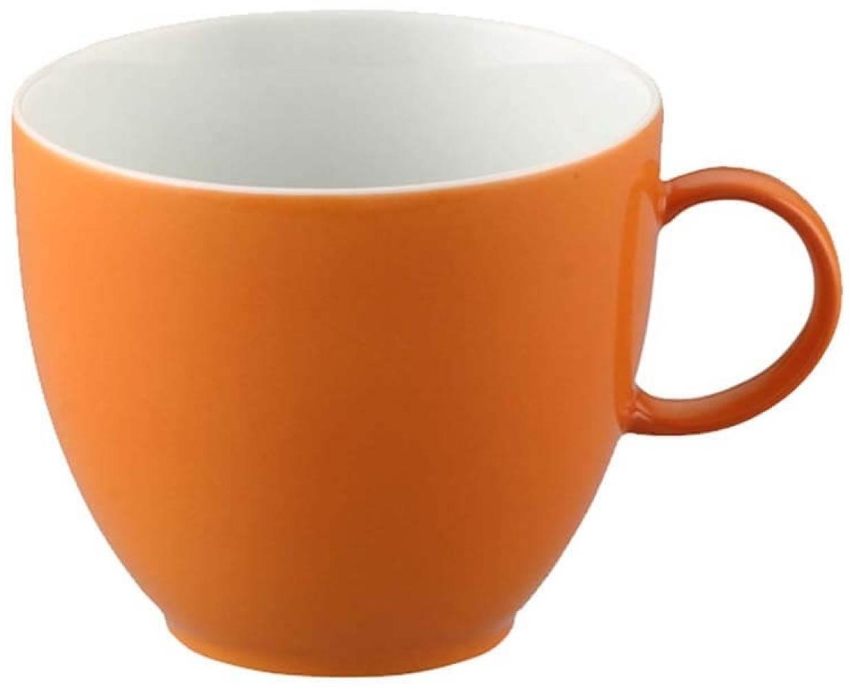 Thomas Sunny Day Kaffeetasse, Obertasse, Porzellan, Orange, Spülmaschinenfest, 200 ml, 14742 Bild 1