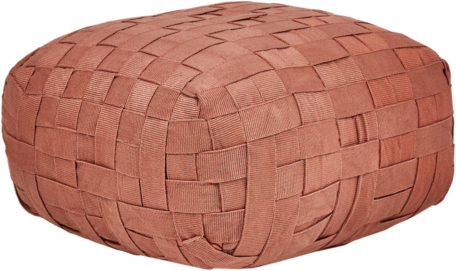 Pouf BODLA Hellrot 50 cm 50 cm Bild 1