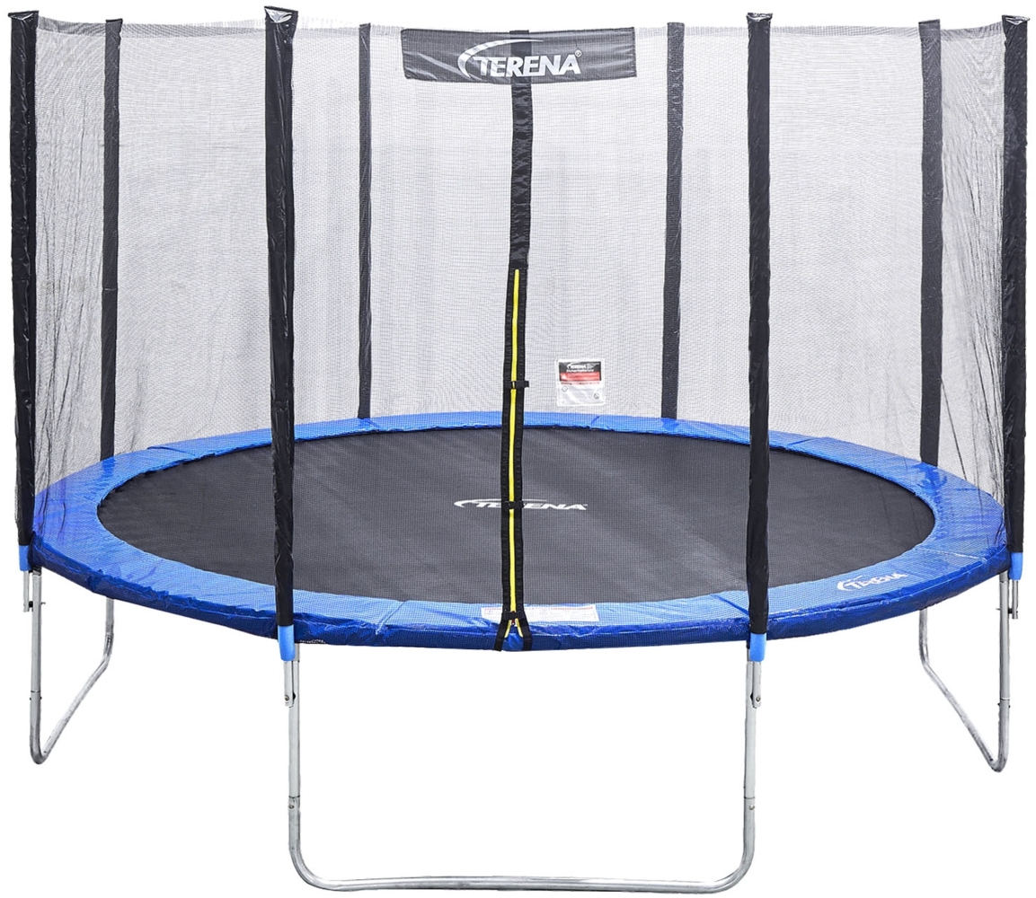 Terena® Trampolin 430 mit Sicherheitsnetz - bis 150kg Bild 1