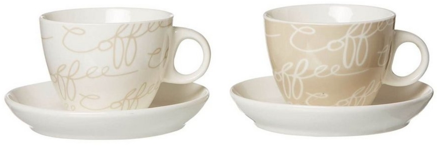 Ritzenhoff & Breker CORNELLO Cappuccino Set creme 4-teilig Bild 1