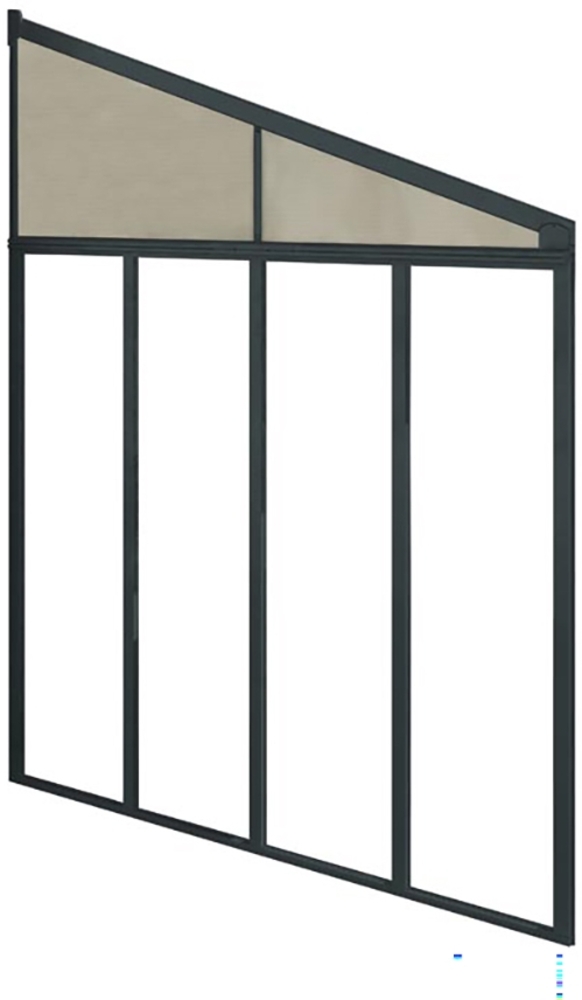 Palram - Canopia Terrassenüberdachung Feria | Grau Bild 1