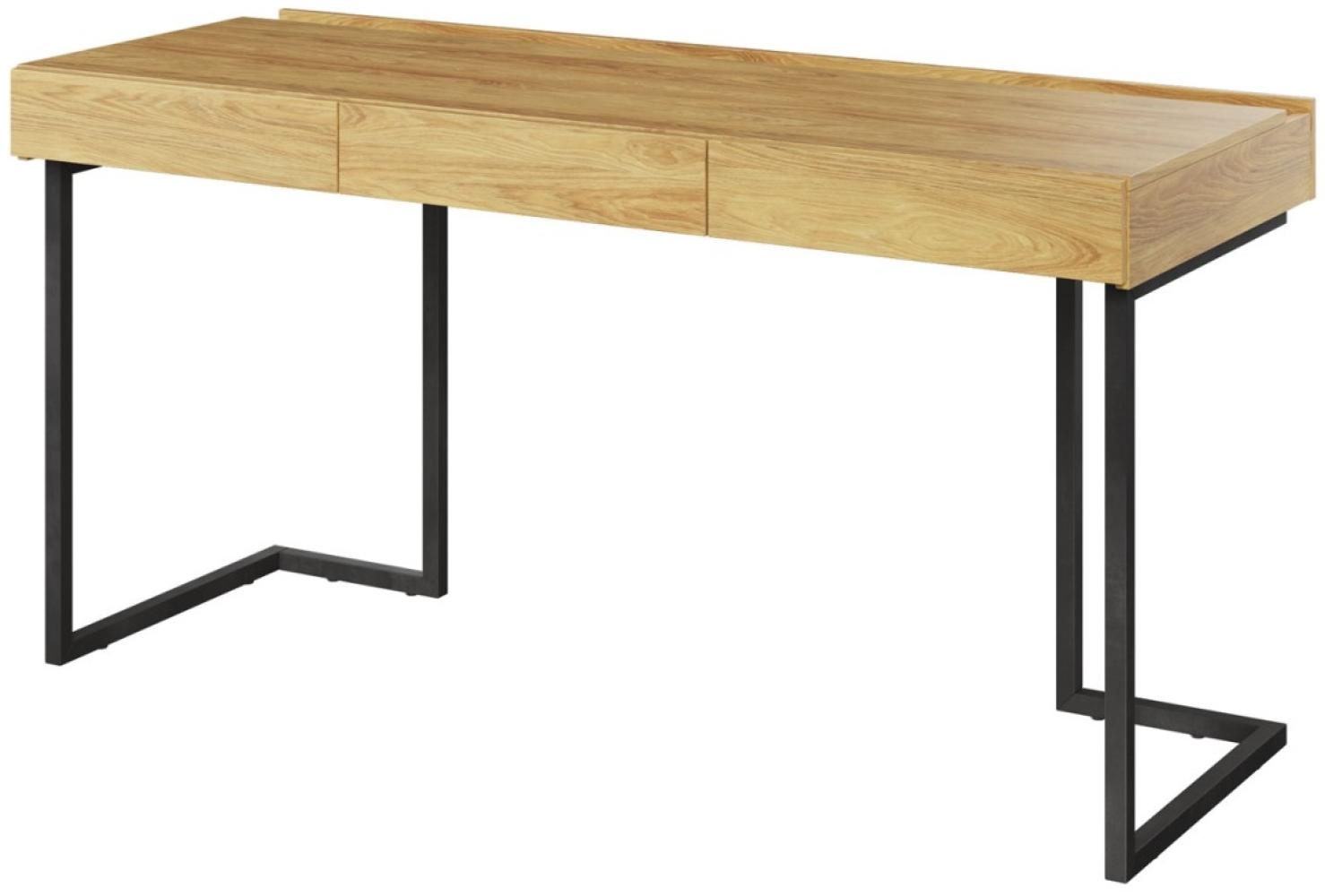 Schreibtisch Kinderschreibtisch Teen Flex 150x61x76cm Hickory Natur Bild 1