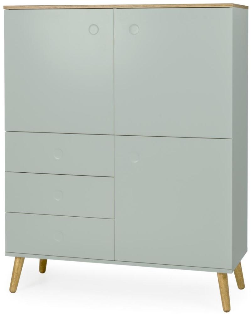 Highboard 'Scandi' - Pastellgrün Bild 1
