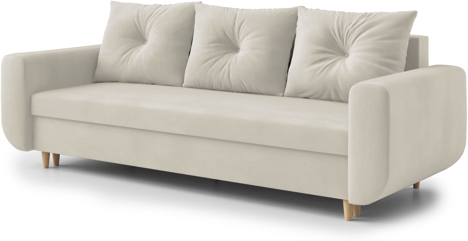 AX LIVING Boxspringbett 160x200 Palmeria Graphit Stauraum und Topper Bild 1