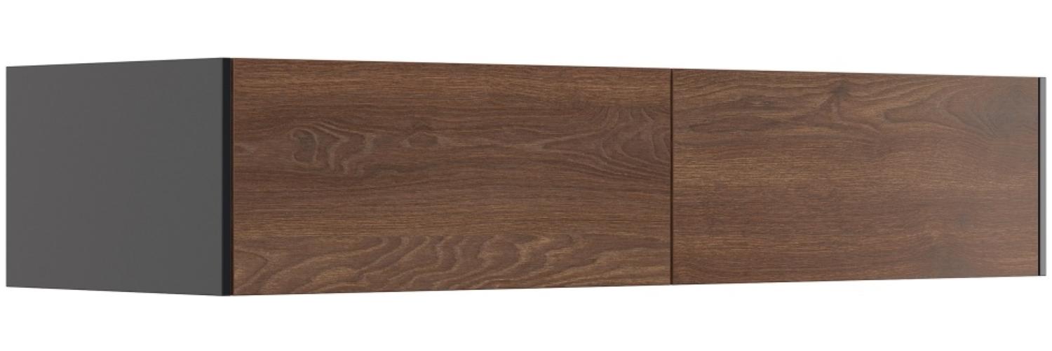 Hängekonsole Urban Slimline 2 Schubladen Push-to-open Redwood : Redwood Bild 1