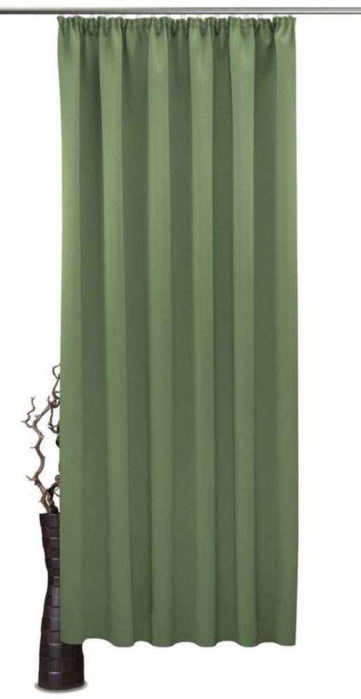 VHG Verdunkelungsvorhang Leon, Kräuselband (1 St), verdunkelnd, Polyester, Verdunklungsvorhang Bild 1