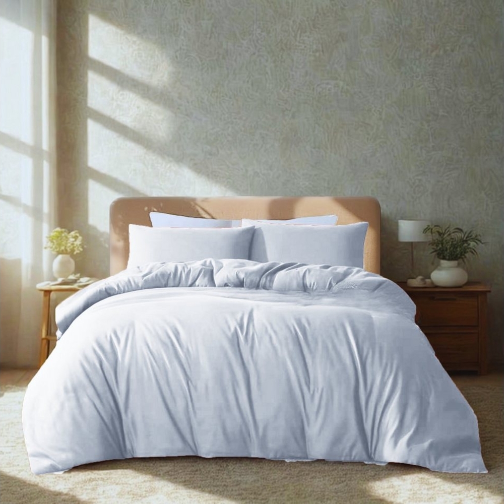 Komfortec Bettwäsche Premium, 135x200 bis 220x240 cm, 6 verschiedene Größen zur Auswahl, gebürstet 100% Mikrofaser, 3 teilig, Superweiches Bettwäsche-Set, Knitterfrei, Atmungsaktiv Bild 1