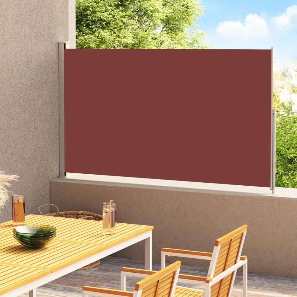 vidaXL Seitenmarkise Ausziehbar 180x300 cm Braun 313402 Bild 1