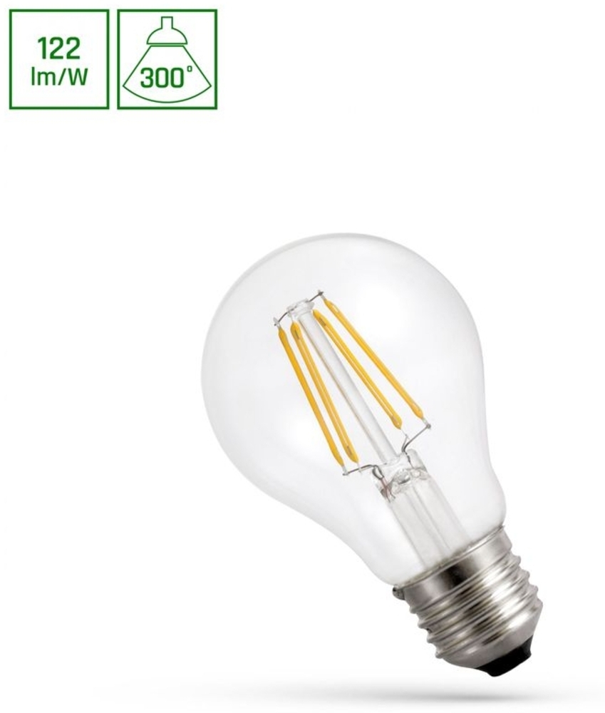 LED E27 9W 230V AC Warmweiß FILAMENT COG 1100 Lumen 300° Bild 1