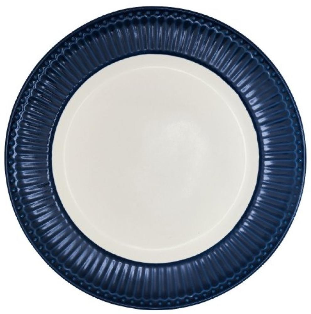 Greengate Dinner Teller Alice Dark Blue (26,5cm) STWDINAALI2206 Bild 1