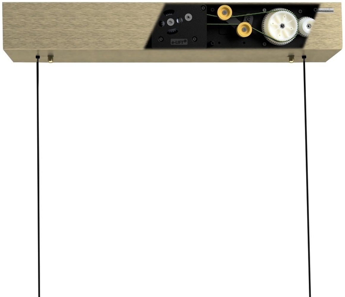 Paul Neuhaus 2545-60 PURE MOTO-RISE LED Pendelleuchte messing matt höhenverstellbar ausziehbar Bild 1