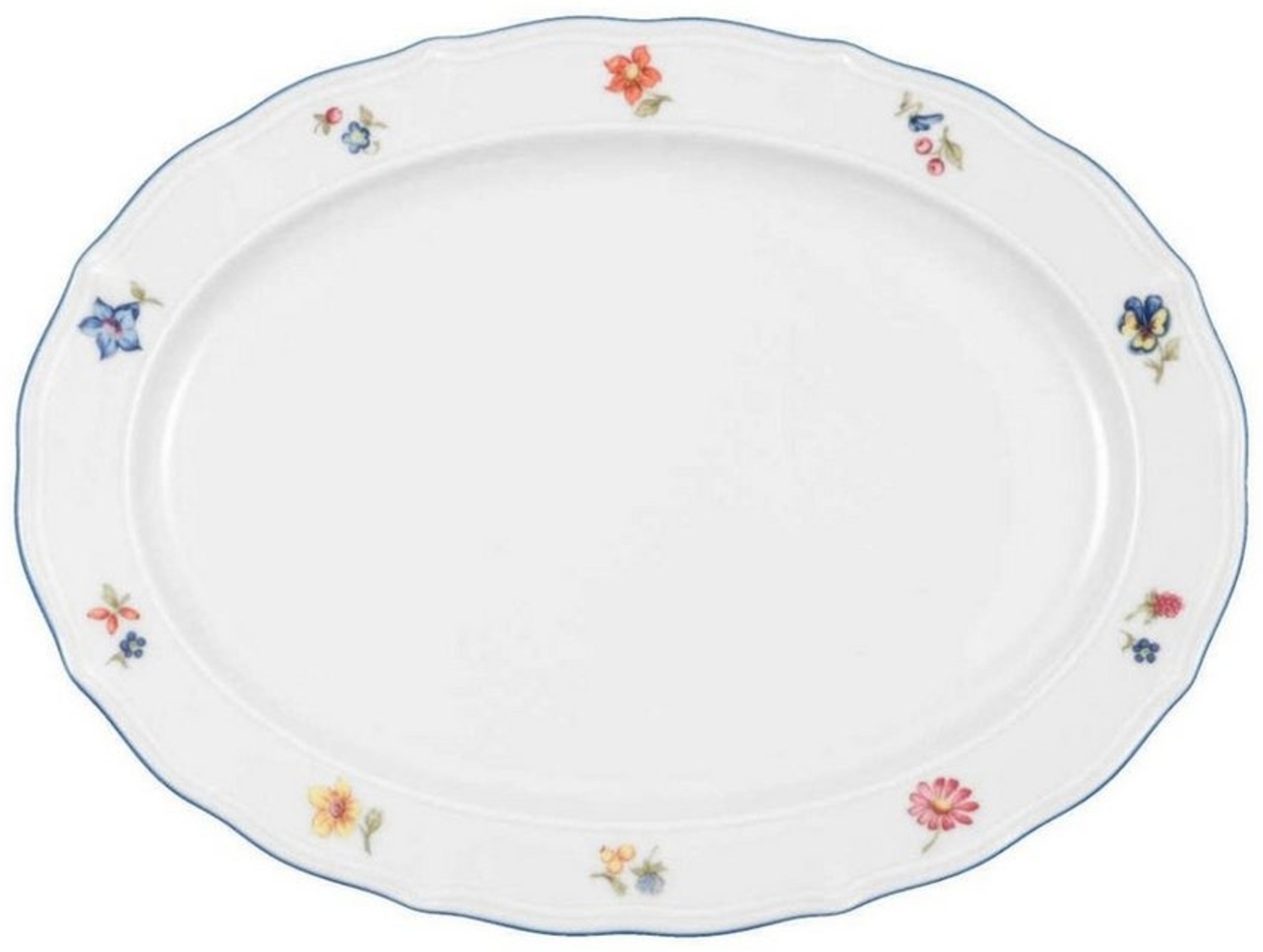 Seltmann Weiden Servierplatte oval 31x23 cm Sonate Nostalgie 001.218090 Bild 1