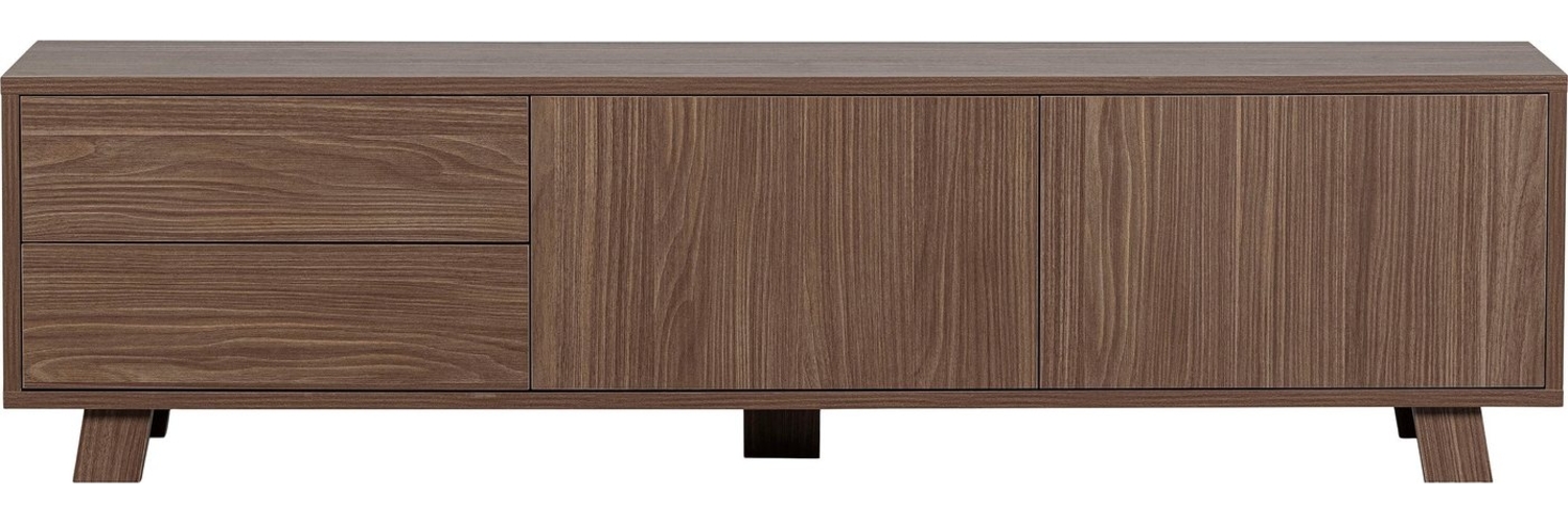 WOOOD Lowboard Seppe TV-Kommode, Walnussfurnier mit deutlich sichtbarer Maserung, H 42 cm x B 160 cm Bild 1