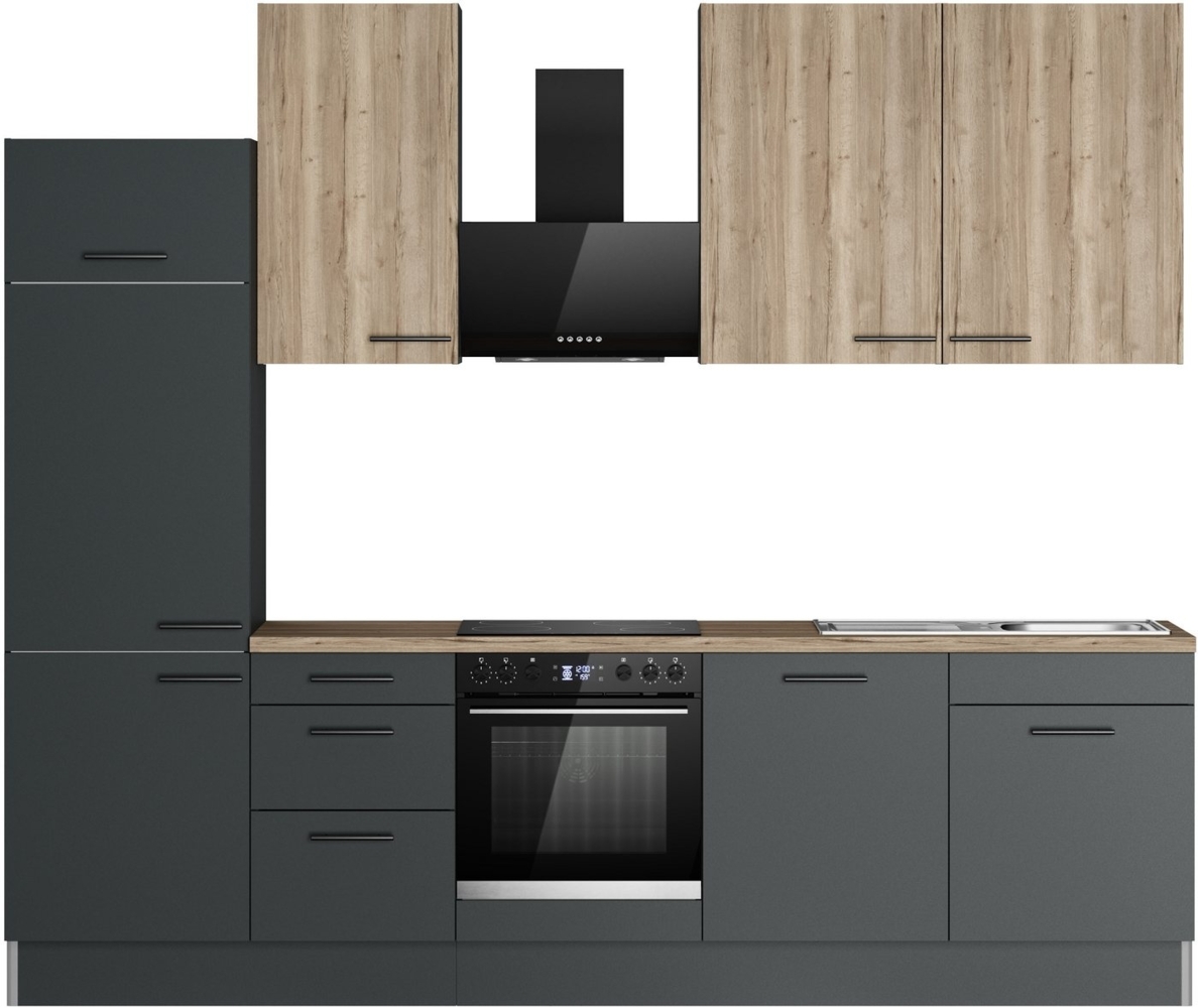 OPTIFIT Küchenzeile Fiona, Breite 290 cm, mit Hanseatic-E-Geräten, in Premium oder Basic Bild 1