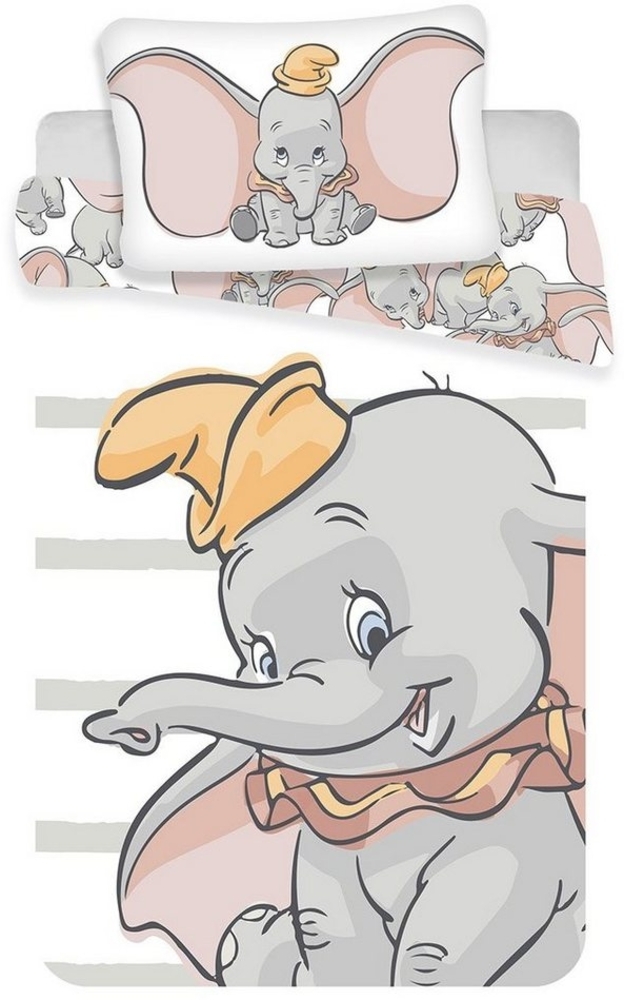 Disney 'Dumbo' Kinderbettwäsche 100x135 cm Bild 1