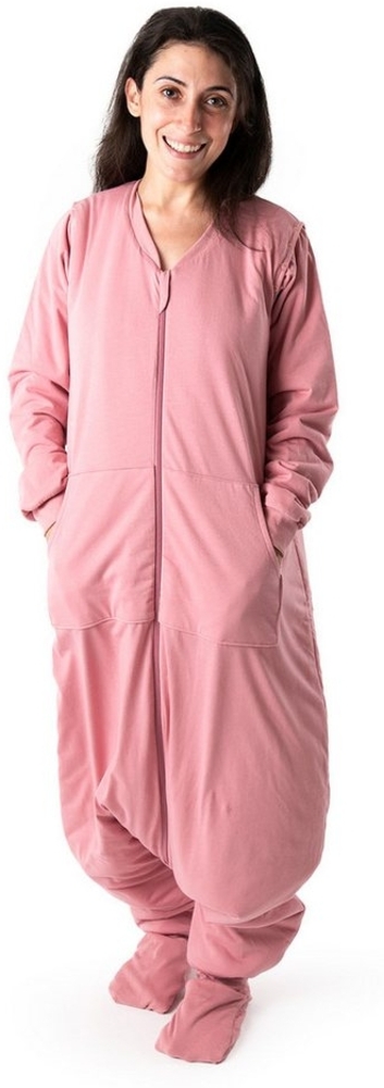 Schlummersack Hüttenschlafsack Erwachsenenschlafsack mit Füßen ganzjährig, 2.5 Tog wattiert OEKO-TEX Bild 1