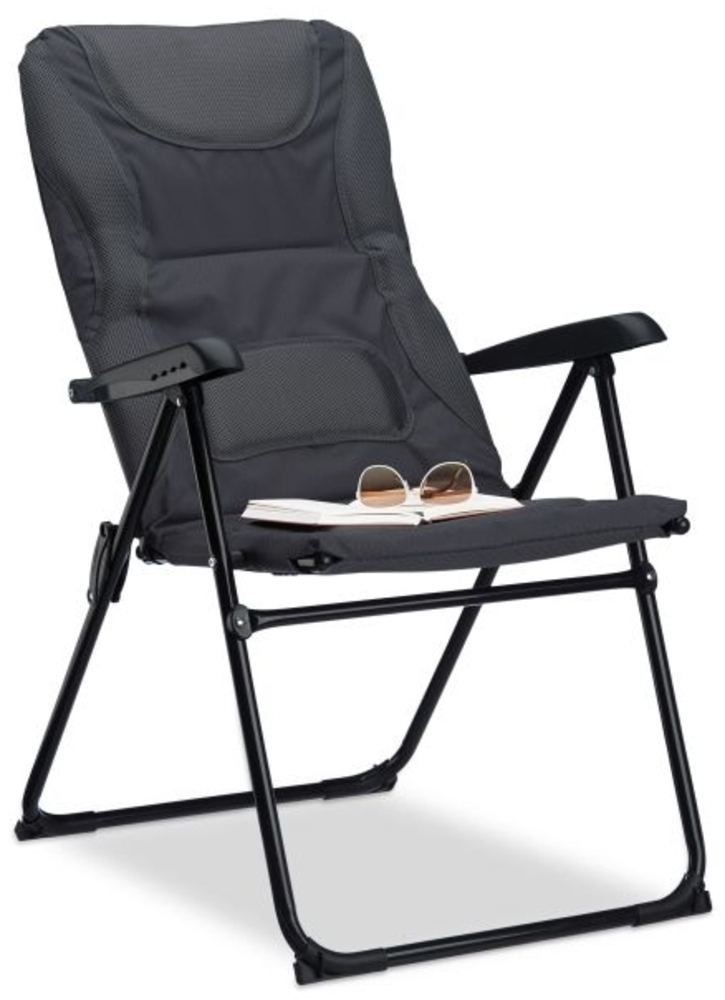 3x Campingstuhl gepolstert 10022421 Bild 1