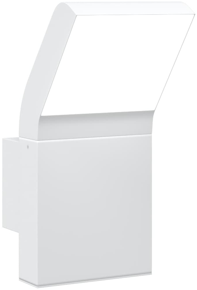 vidaXL LED-Außenwandleuchte Weiß Aluminiumdruckguss 4006272 Bild 1