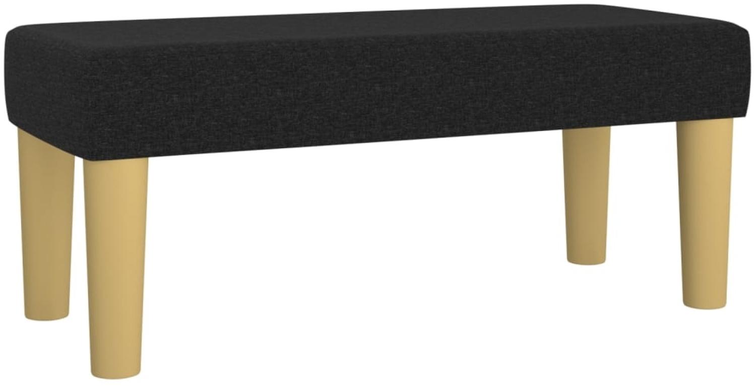 vidaXL Sitzbank Schwarz 70 x 30 x 30 cm Stoff [346626] Bild 1