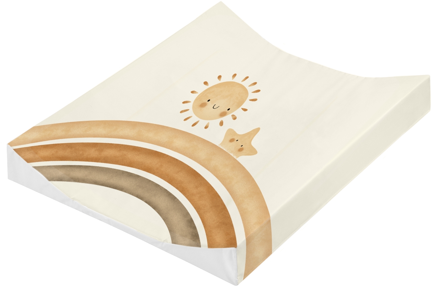 Julius Zöllner Wickelauflage 2-Keil Mulde Folie Sunrise 50/65 Bild 1