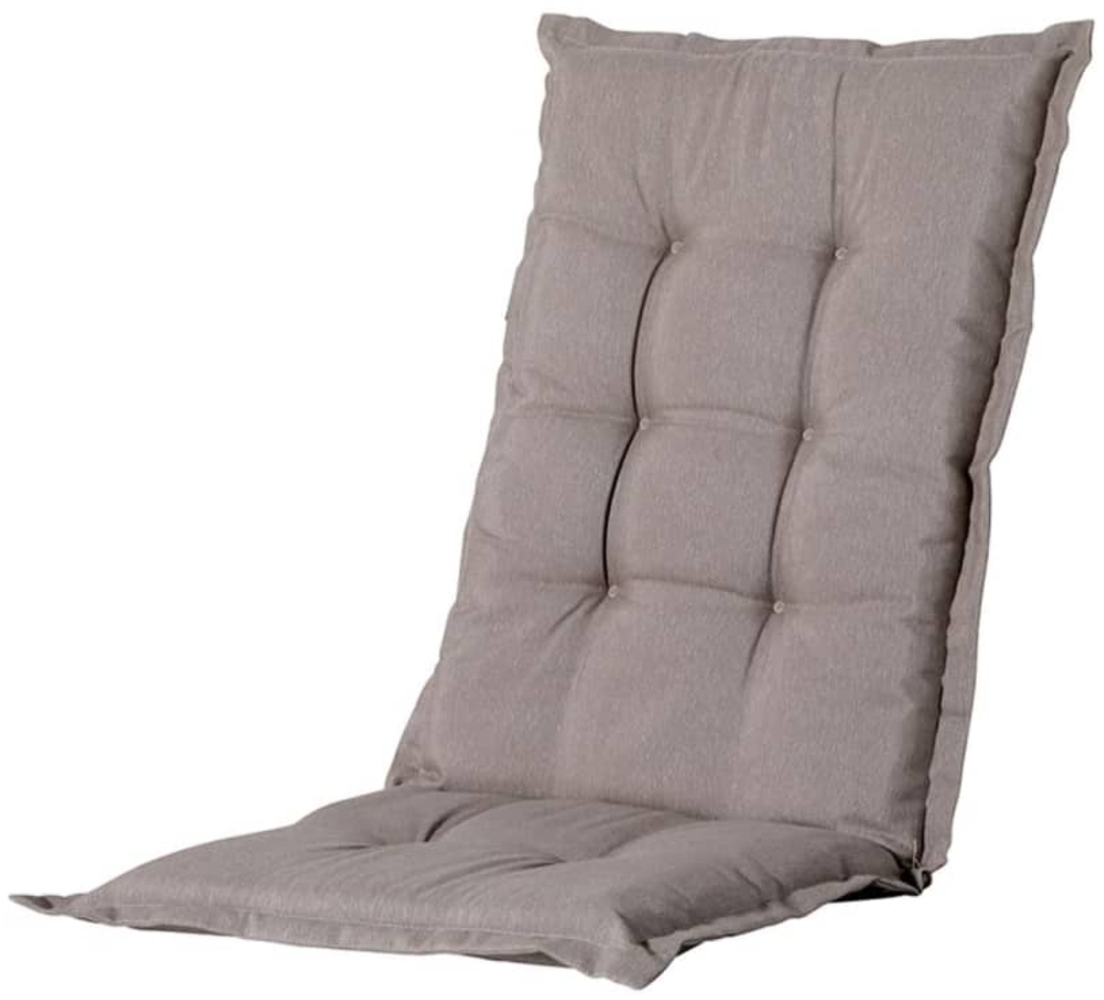 Madison Hochlehner-Auflage Basic 123x50 cm Taupe 447138 Bild 1