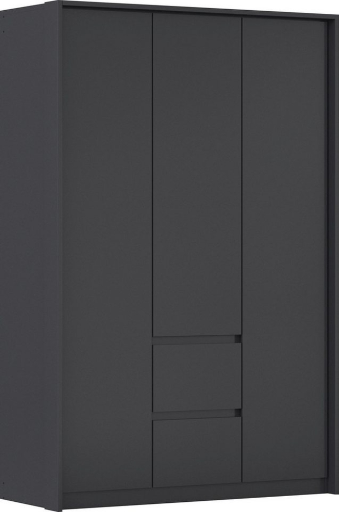 rauch Drehtürenschrank Mainz mit Passepartout optional mit Beleuchtung, Außentüren mit Push-to-Open Funktion Bild 1
