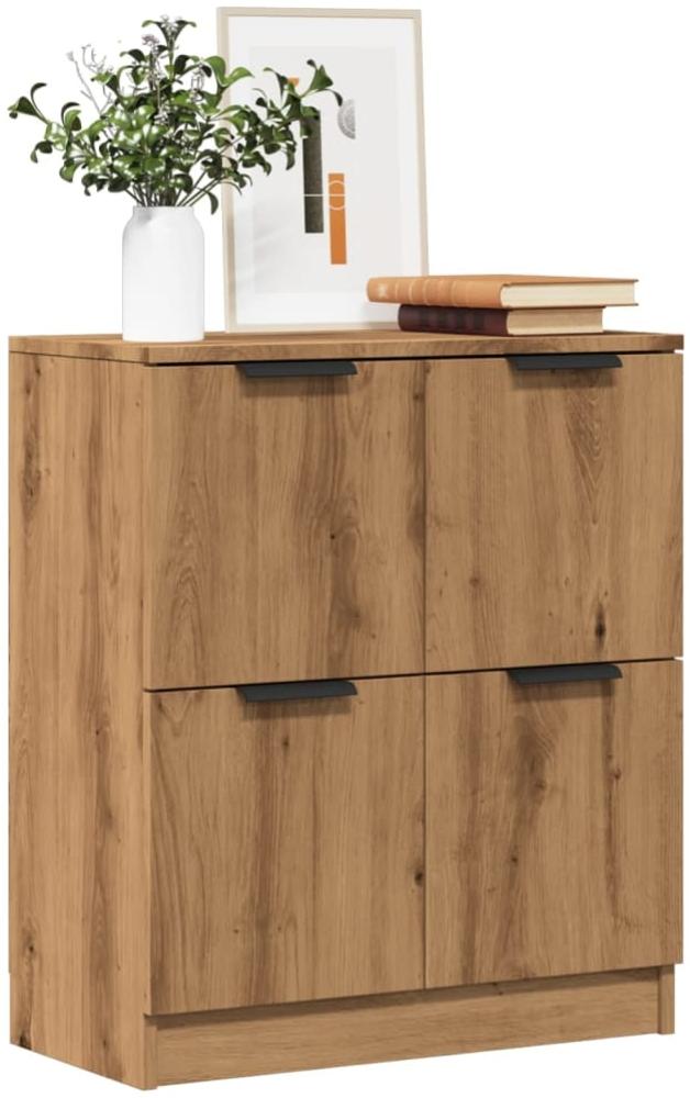 vidaXL Sideboard Artisan-Eiche 60x30x70 cm Holzwerkstoff 856841 Bild 1