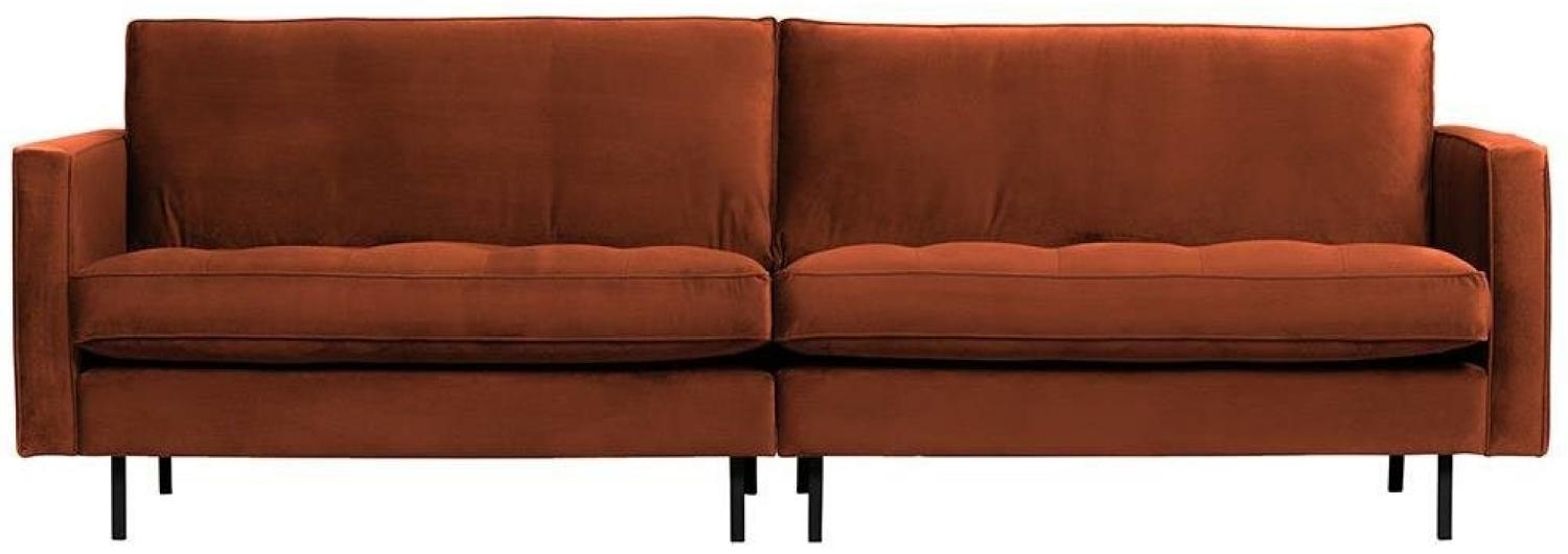 Sofa Rodeo Classic 3 Sitzer Samt, Rost Bild 1