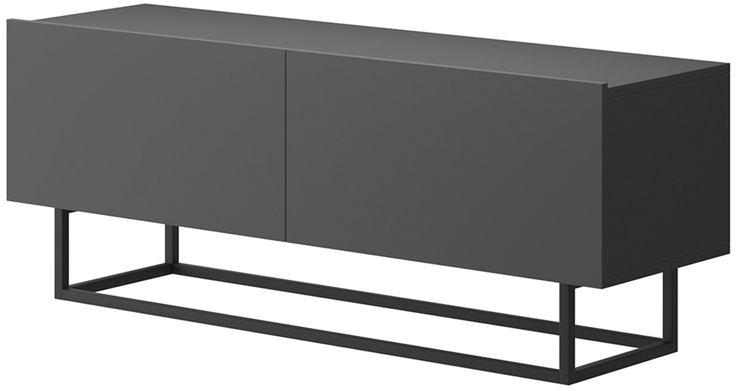 TV-Lowboard Enjoy ENRTV120, Graphit/Schwarz Bild 1